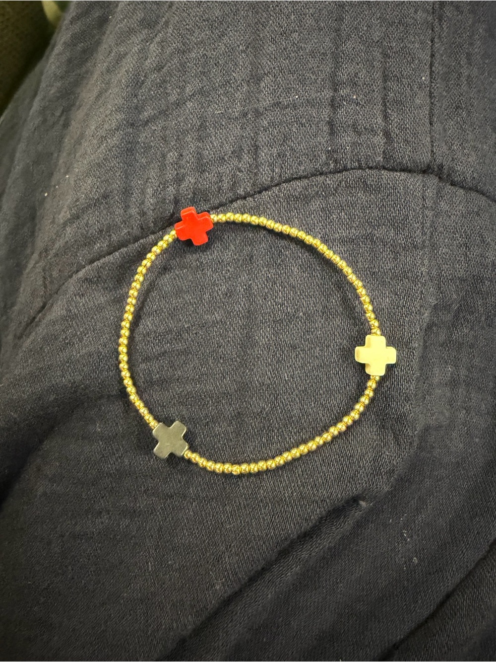 ENewton Cross Bracelet